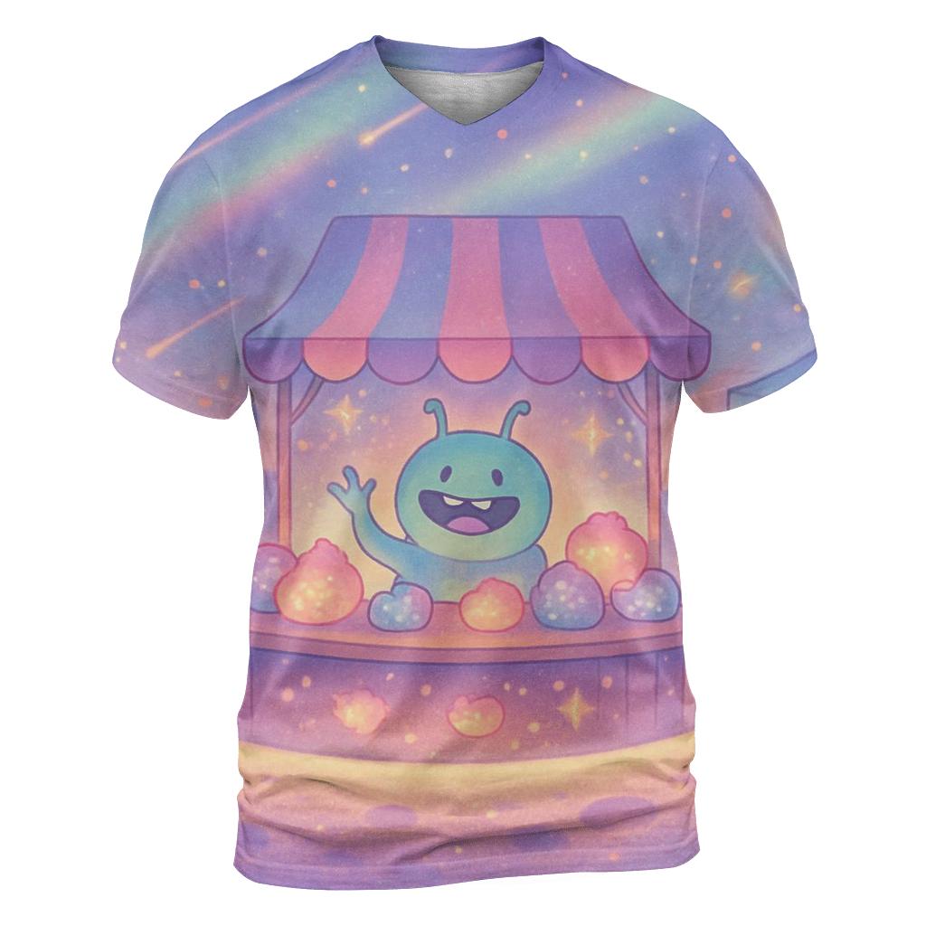 Pastel Meteor Market personalized full print shirts