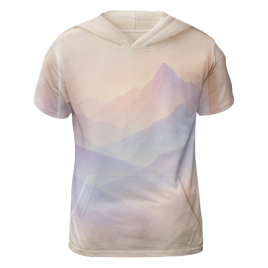 Pastel Mist Peaks custom all-over print shirts