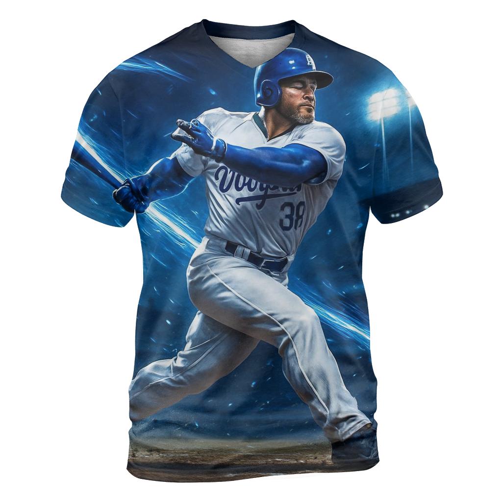 Blue Flame Swing personalized full print shirts