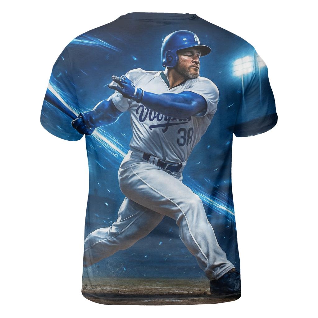 Blue Flame Swing personalized full print shirts