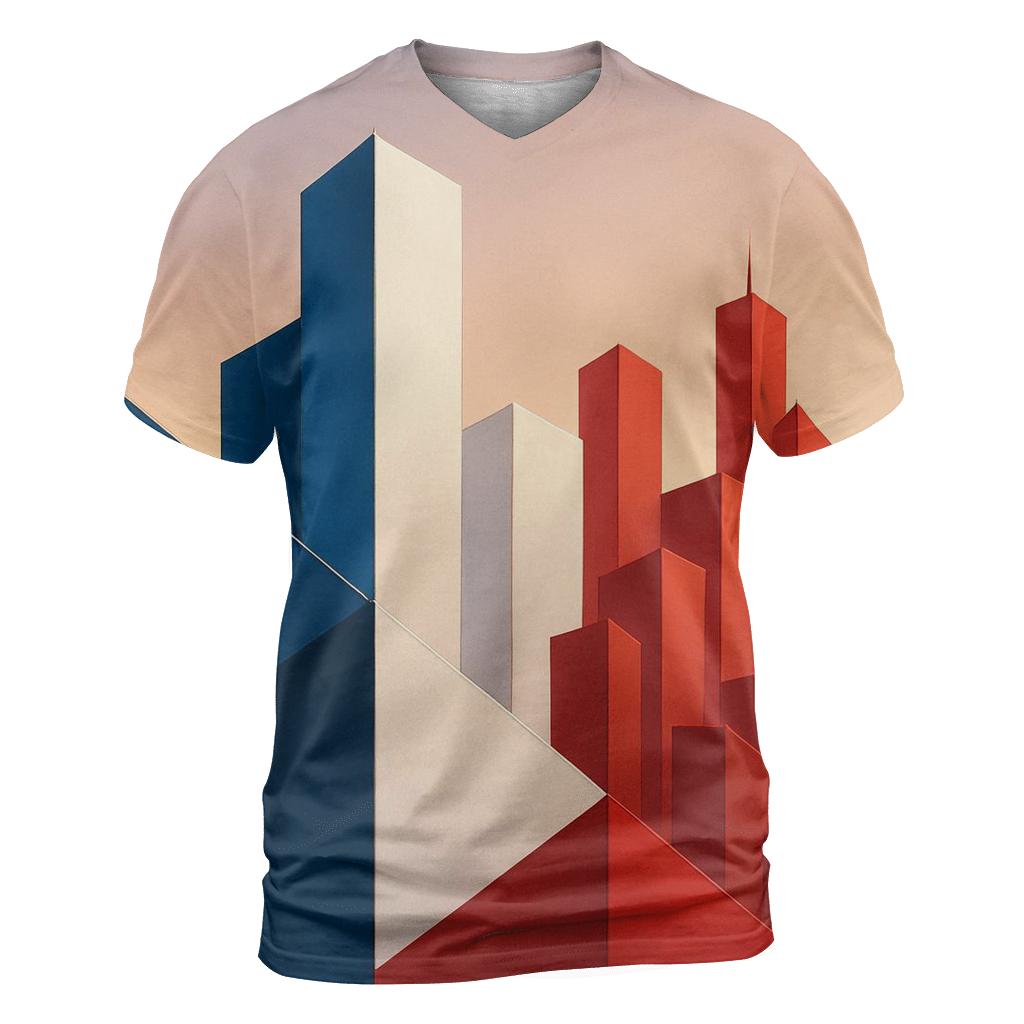 Triumphant Tricolor unique graphic print tees