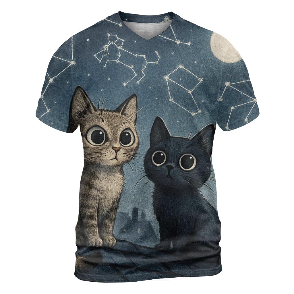 Constellation Window Watchers designer pattern shirts
