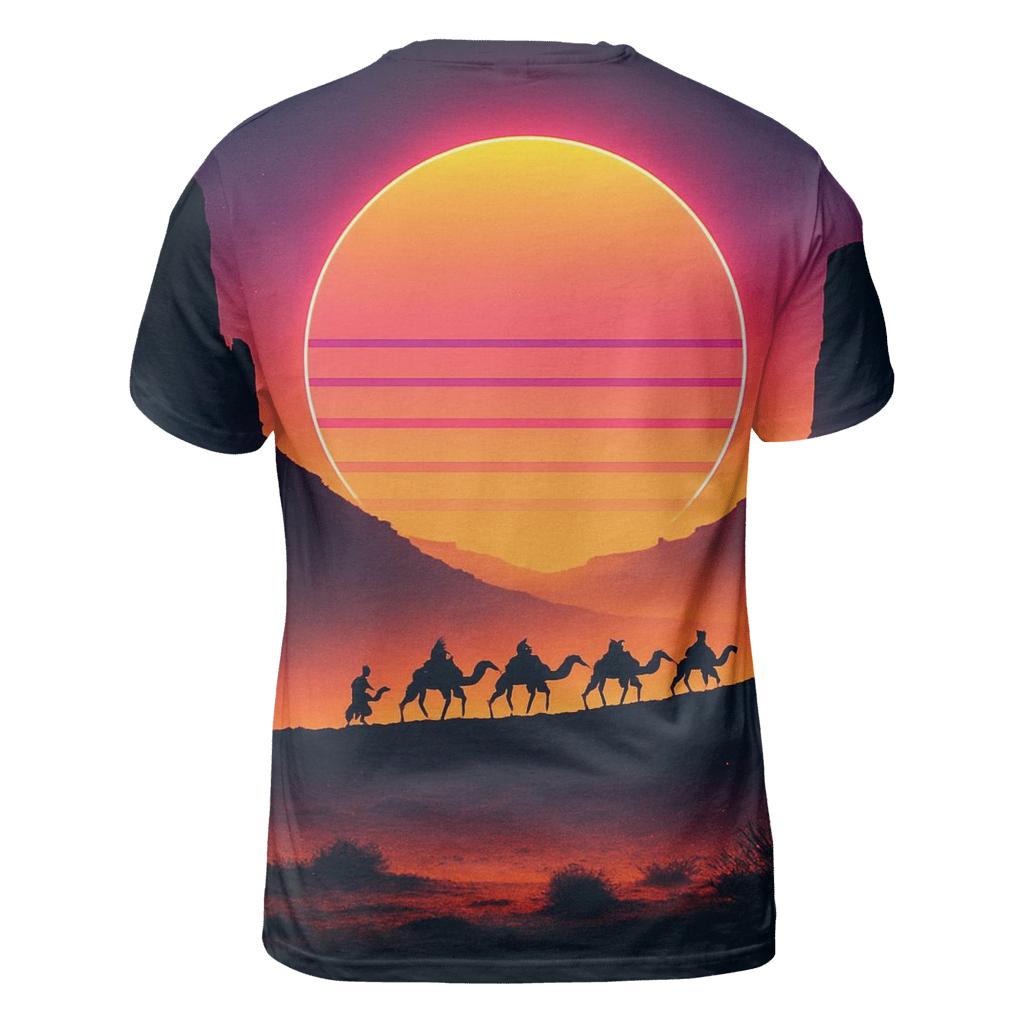 Neon Mesa Sundown designer pattern shirts