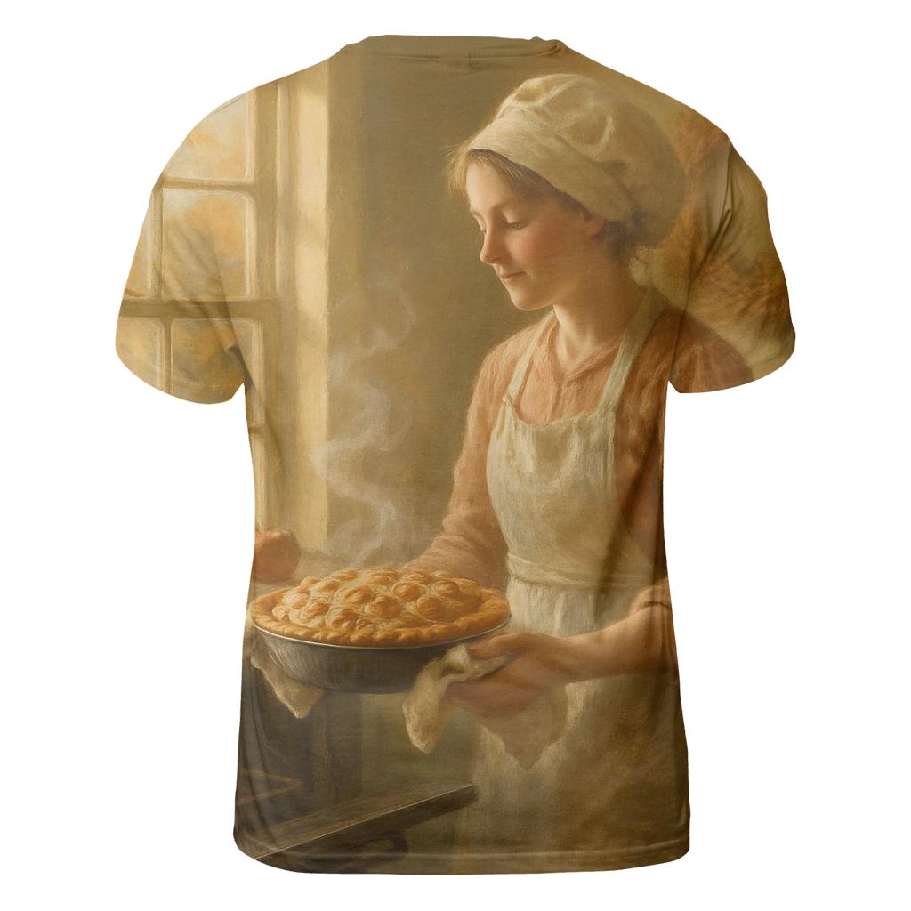 Cottagecore Pie Kitchen designer pattern shirts
