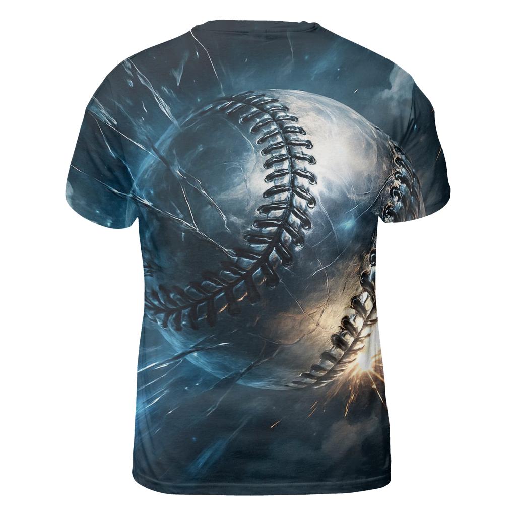 Chrome Curve Impact vibrant all-over design tees