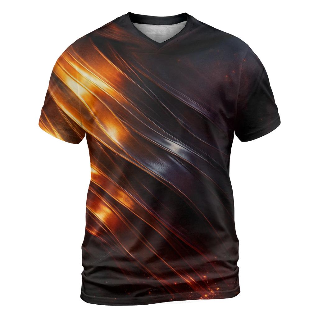 Solar Flare Cascade unique graphic print tees