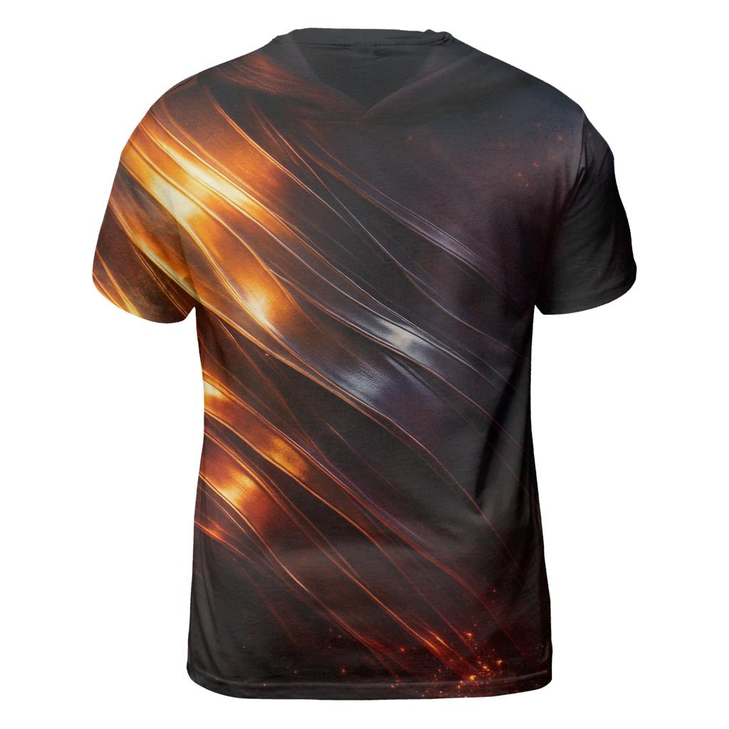 Solar Flare Cascade unique graphic print tees