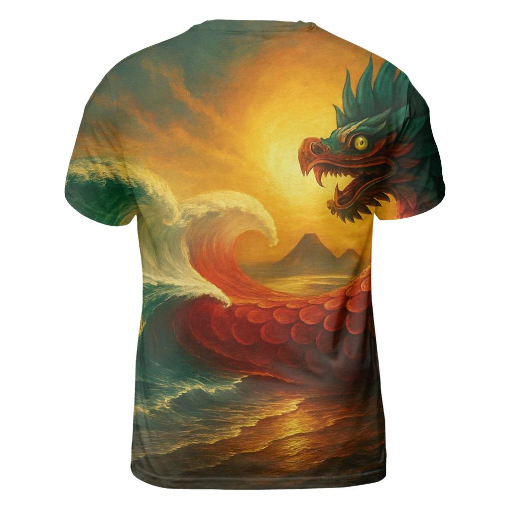 Aztec Tide statement graphic shirts