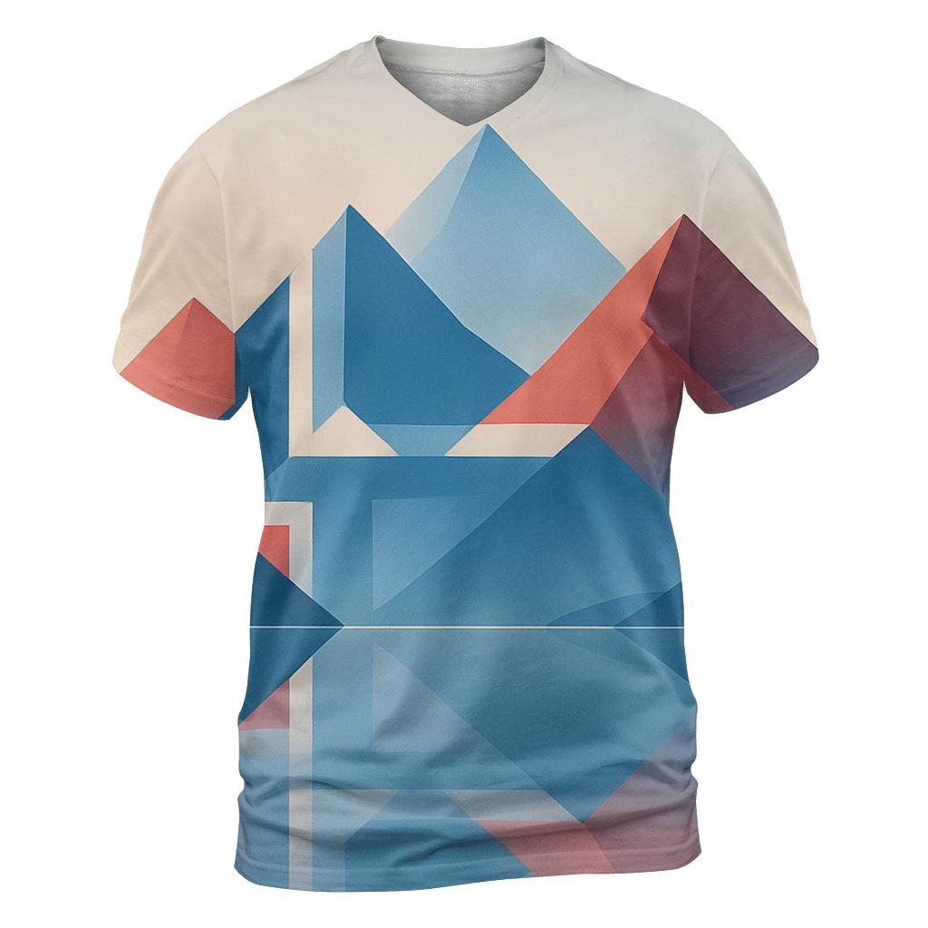 Nordic Aurora statement graphic shirts