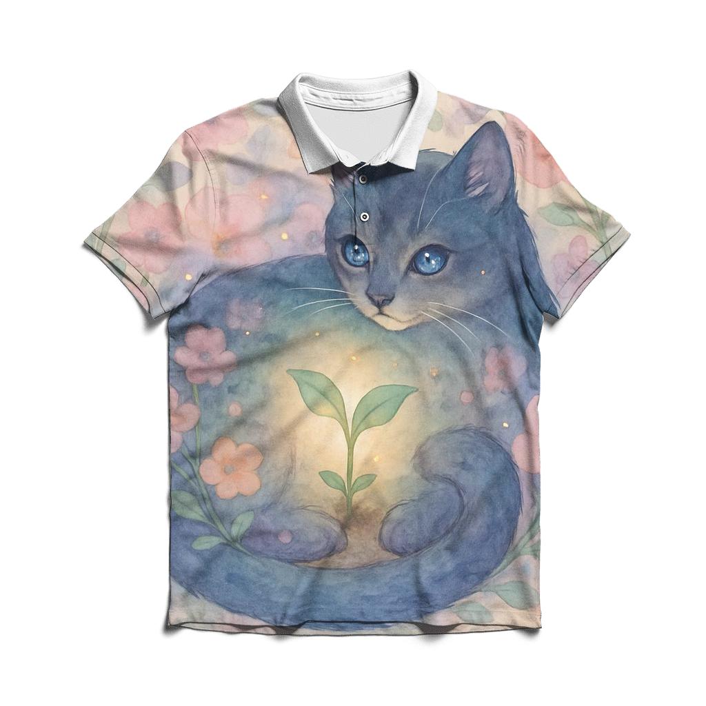 Mystic Garden Guardian classic pique polos
