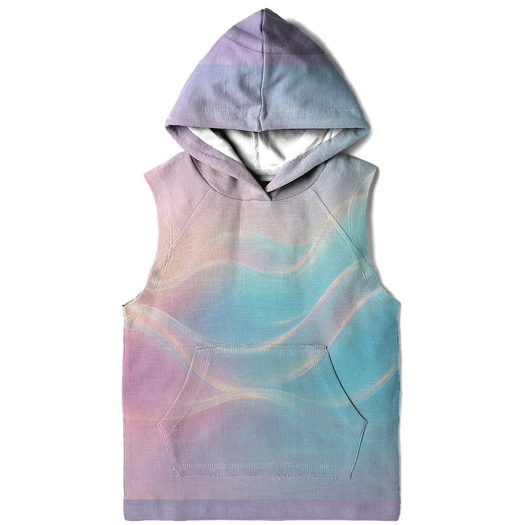 Aurora Wave Gradient designer hoodies