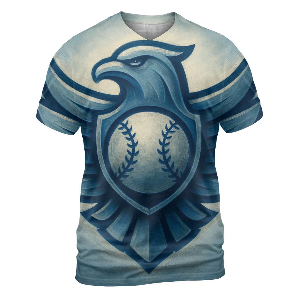 Blue Jays Crest Momentum statement graphic shirts