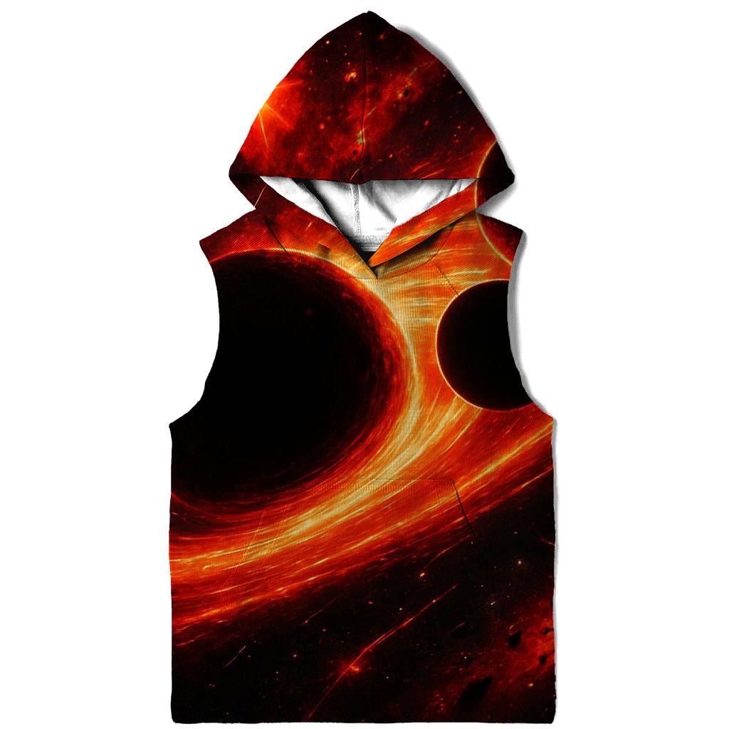 Crimson Black Hole Ballet lightweight hoodies