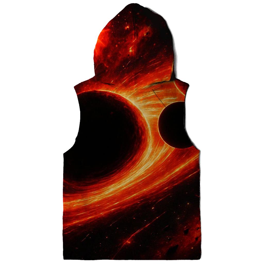 Crimson Black Hole Ballet lightweight hoodies