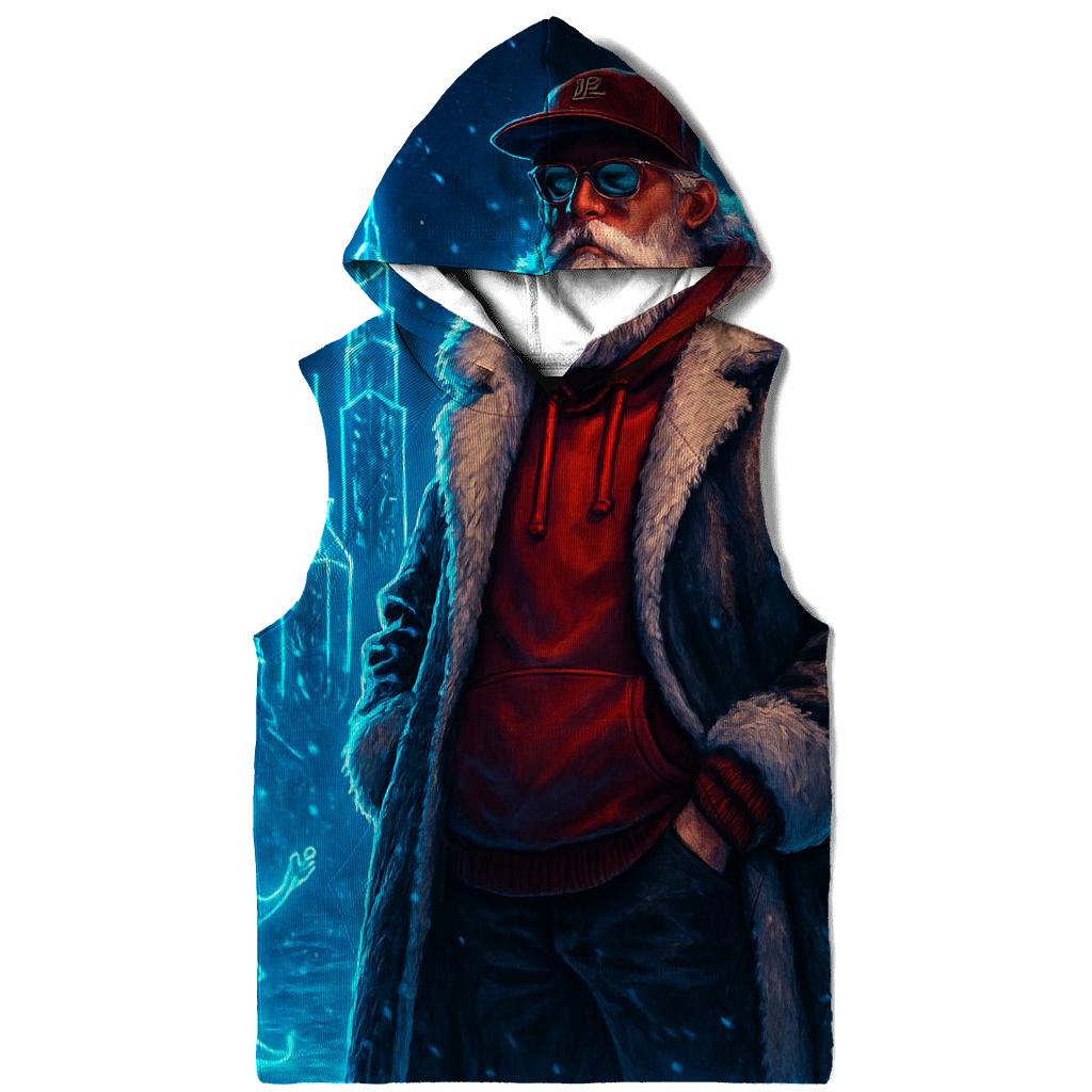 Neon North Pole Ranger Santa hoodie designs