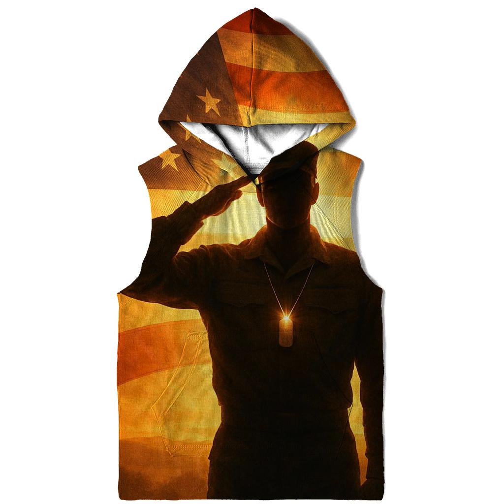 Sunrise Salute premium hoodies