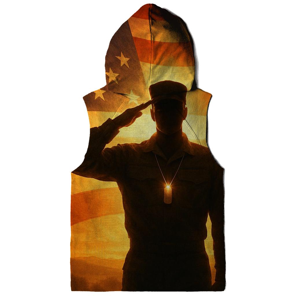 Sunrise Salute premium hoodies