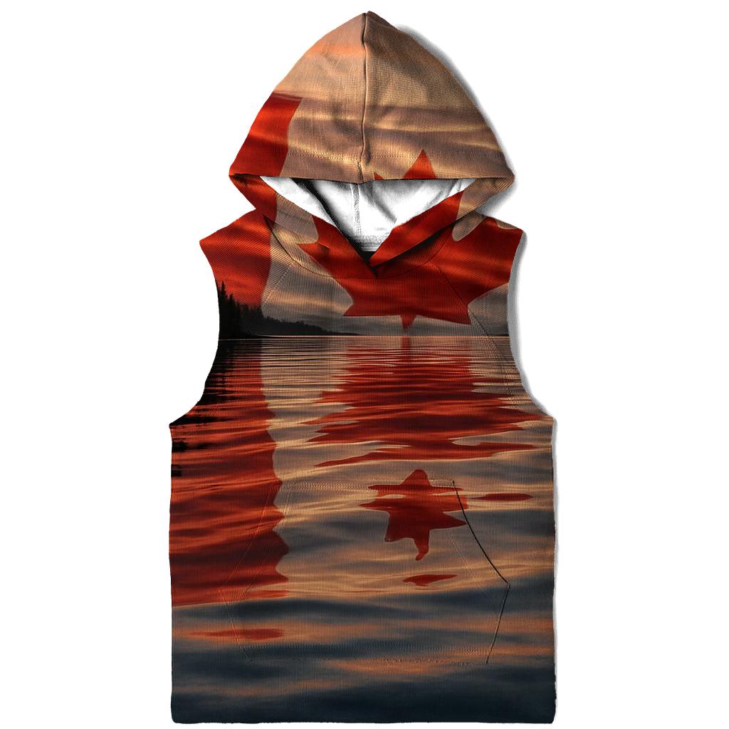 Maple Reflection pullover hoodies