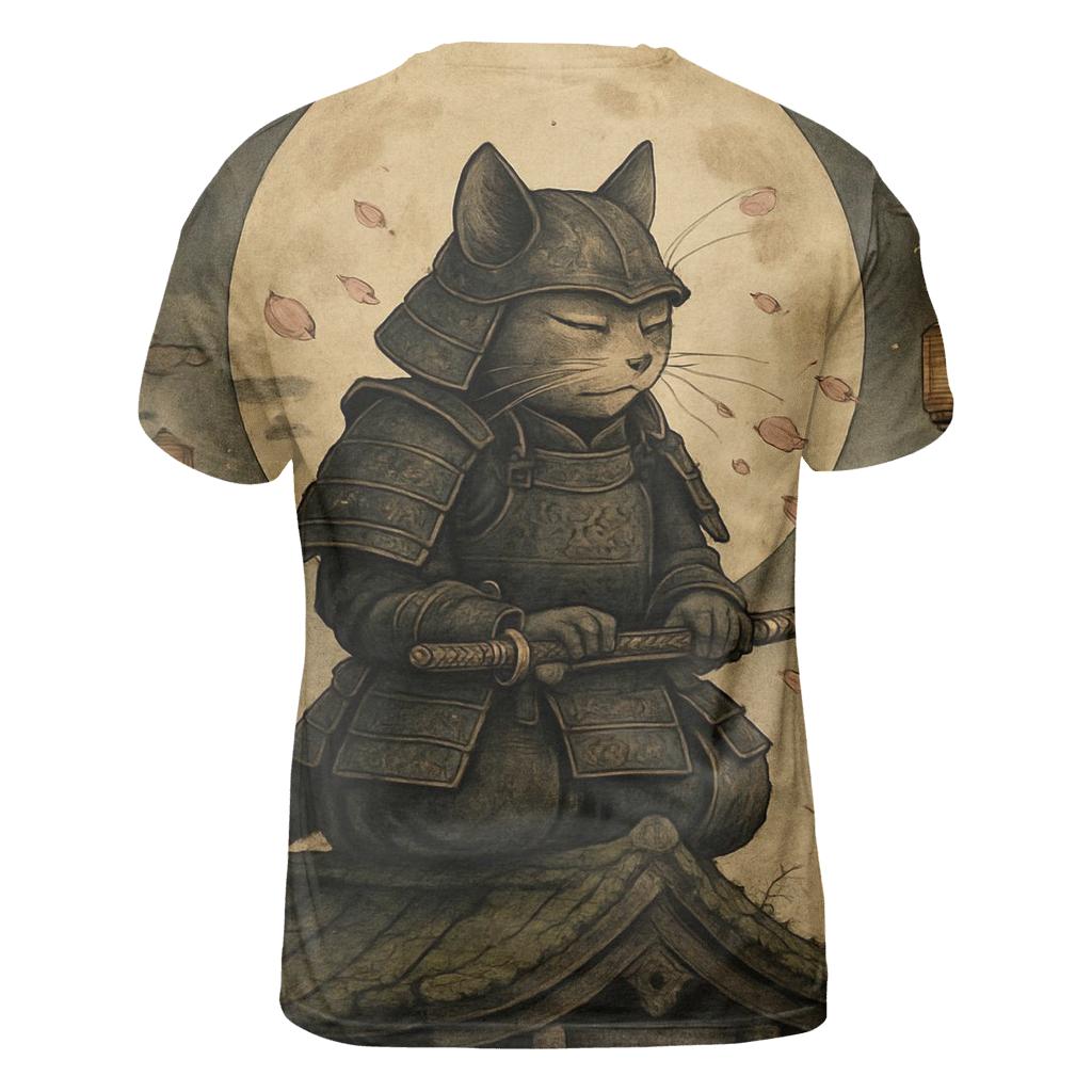 Samurai Moon Whisper personalized full print shirts