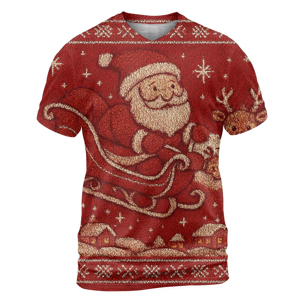 Santa Sleigh Patrol personalized full print shirts