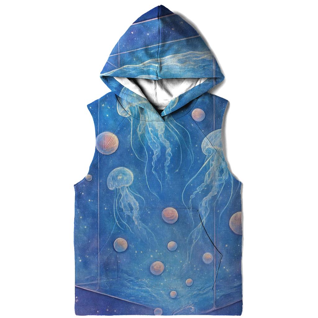 Glass Galaxy Aquarium premium hoodies