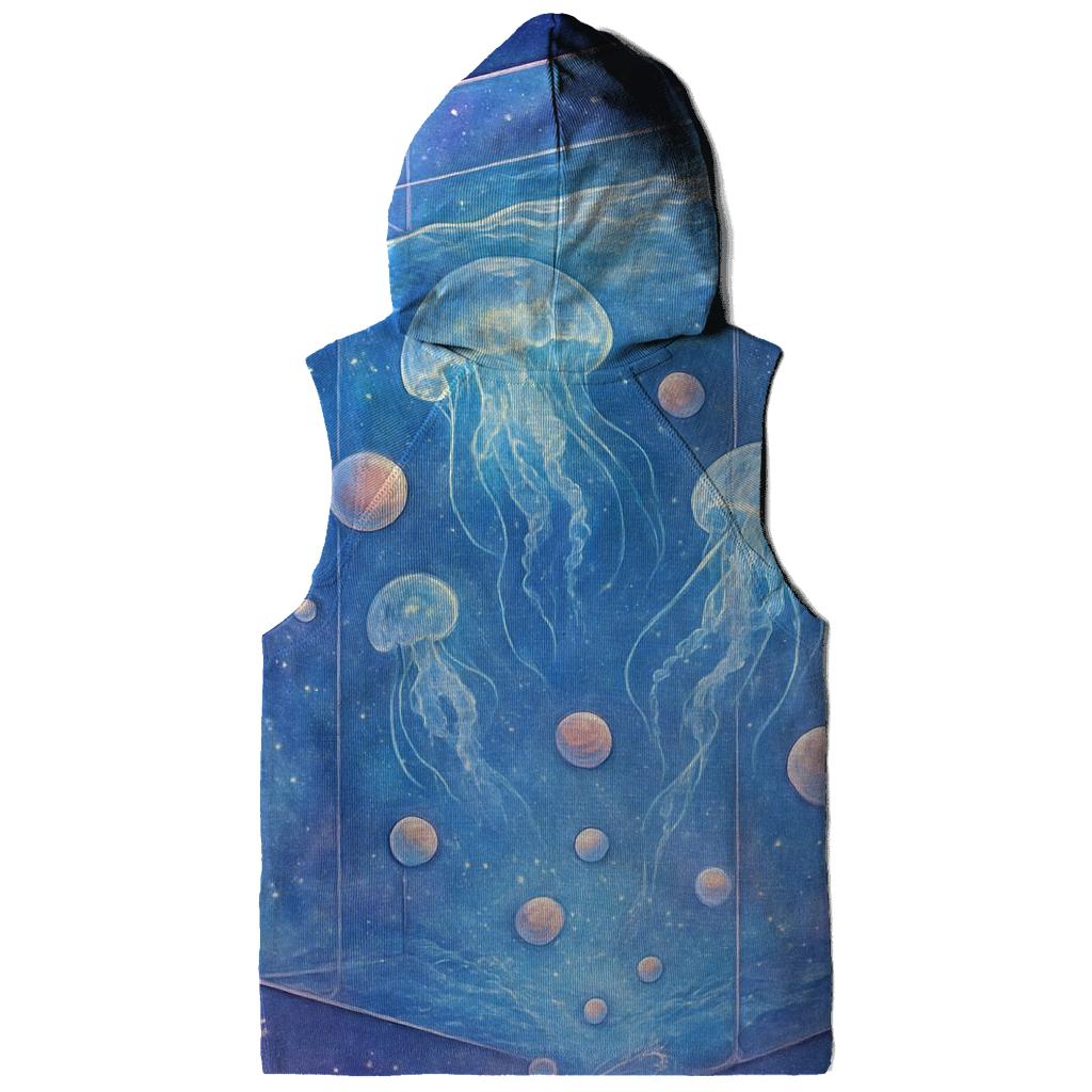 Glass Galaxy Aquarium premium hoodies
