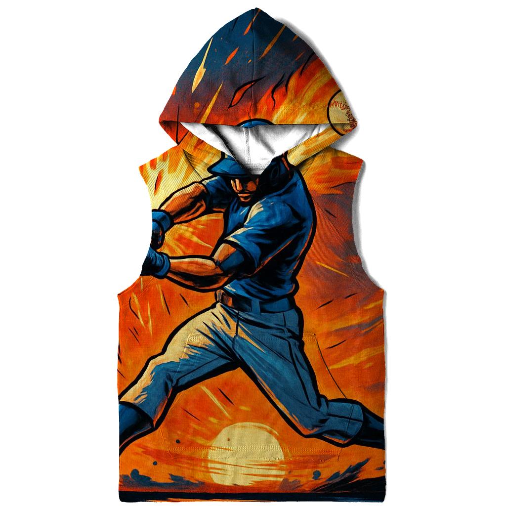 Sunset Homer Burst hoodies fashion