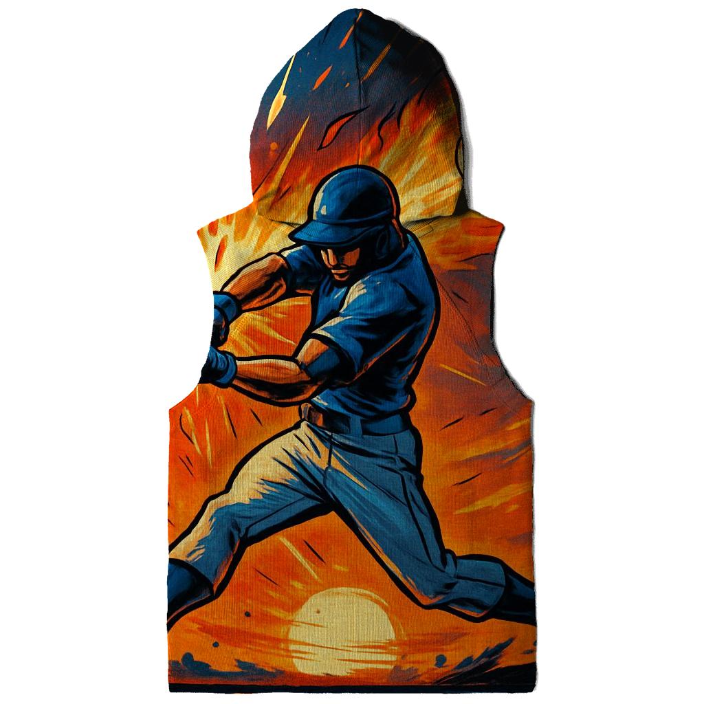 Sunset Homer Burst hoodies fashion