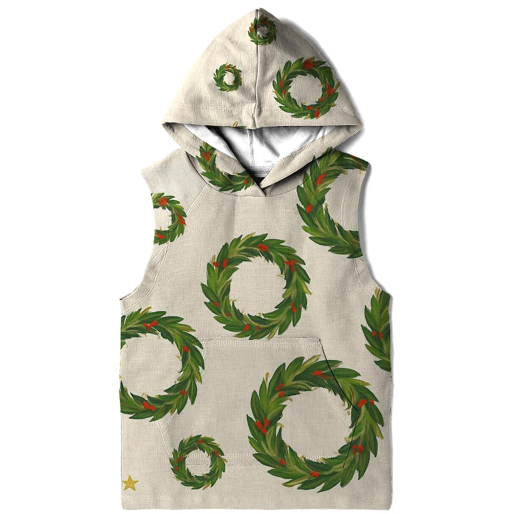 Wreath Motif Progression On Ivory Background hoodie trends