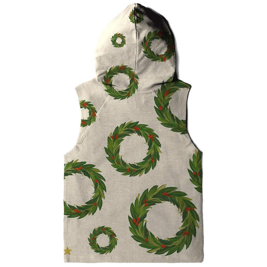 Wreath Motif Progression On Ivory Background hoodie trends