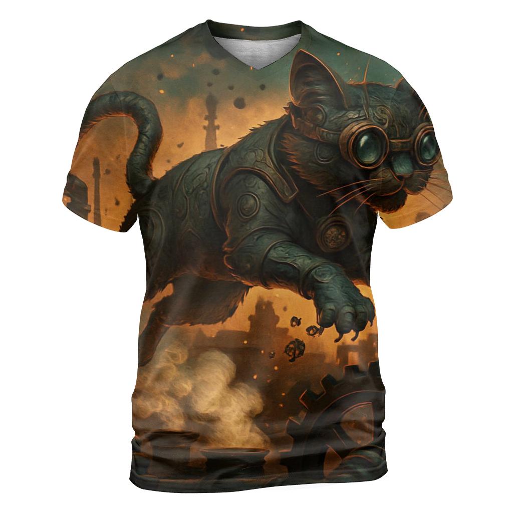 Rogue Mechanicat unique graphic print tees