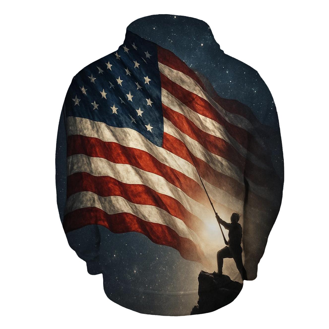 Stellar Banner Flight graphic hoodies