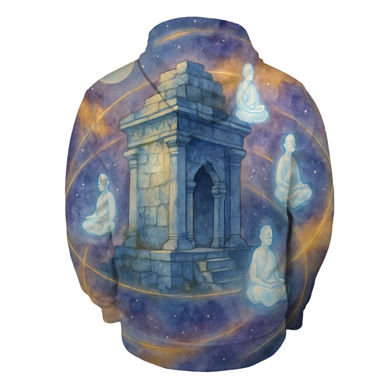 Nebula Temple Of Echoes premium hoodies