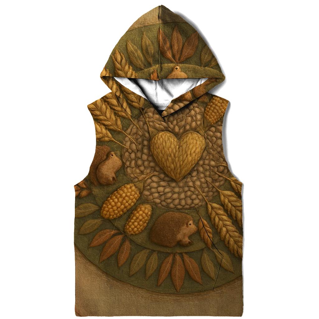 Grains And Gratitude Tapestry premium hoodies