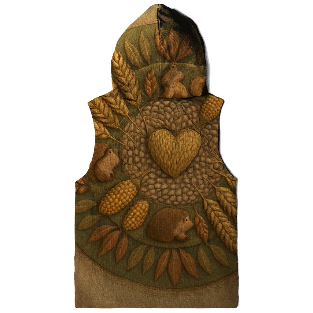 Grains And Gratitude Tapestry premium hoodies