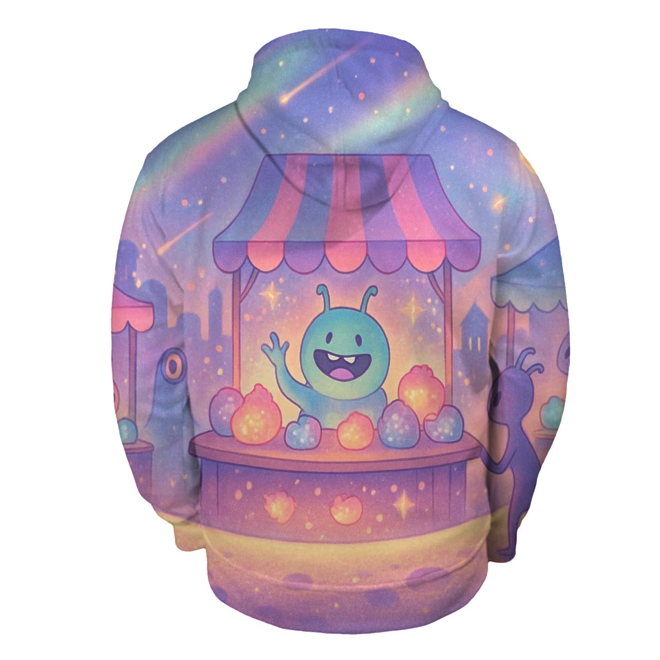 Pastel Meteor Market custom hoodies