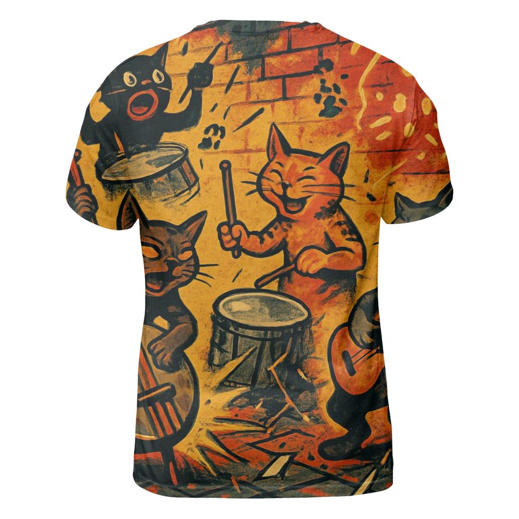 Graffiti Alley Orchestra unique graphic print tees