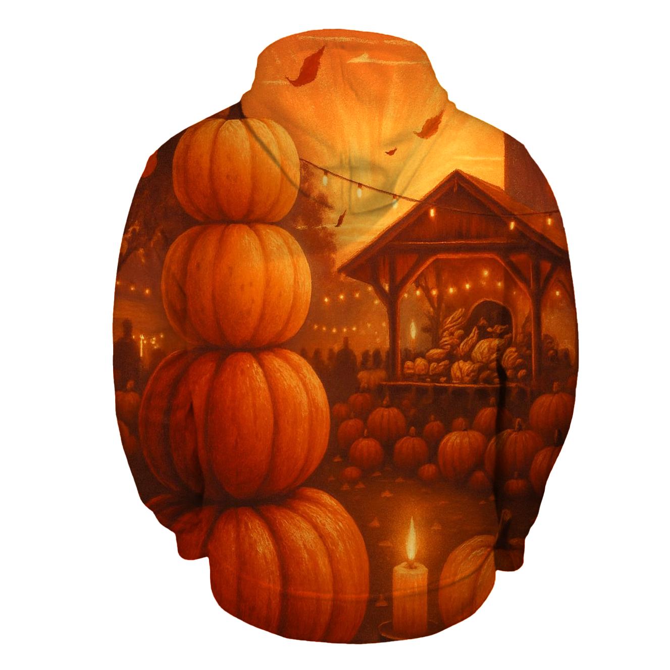 Pumpkin Moon Market pullover hoodies
