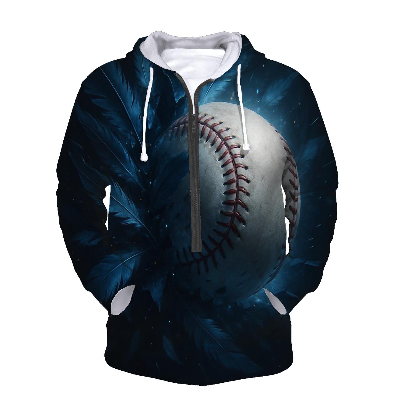 Feathered Impact Blue Jays embroidered hoodies