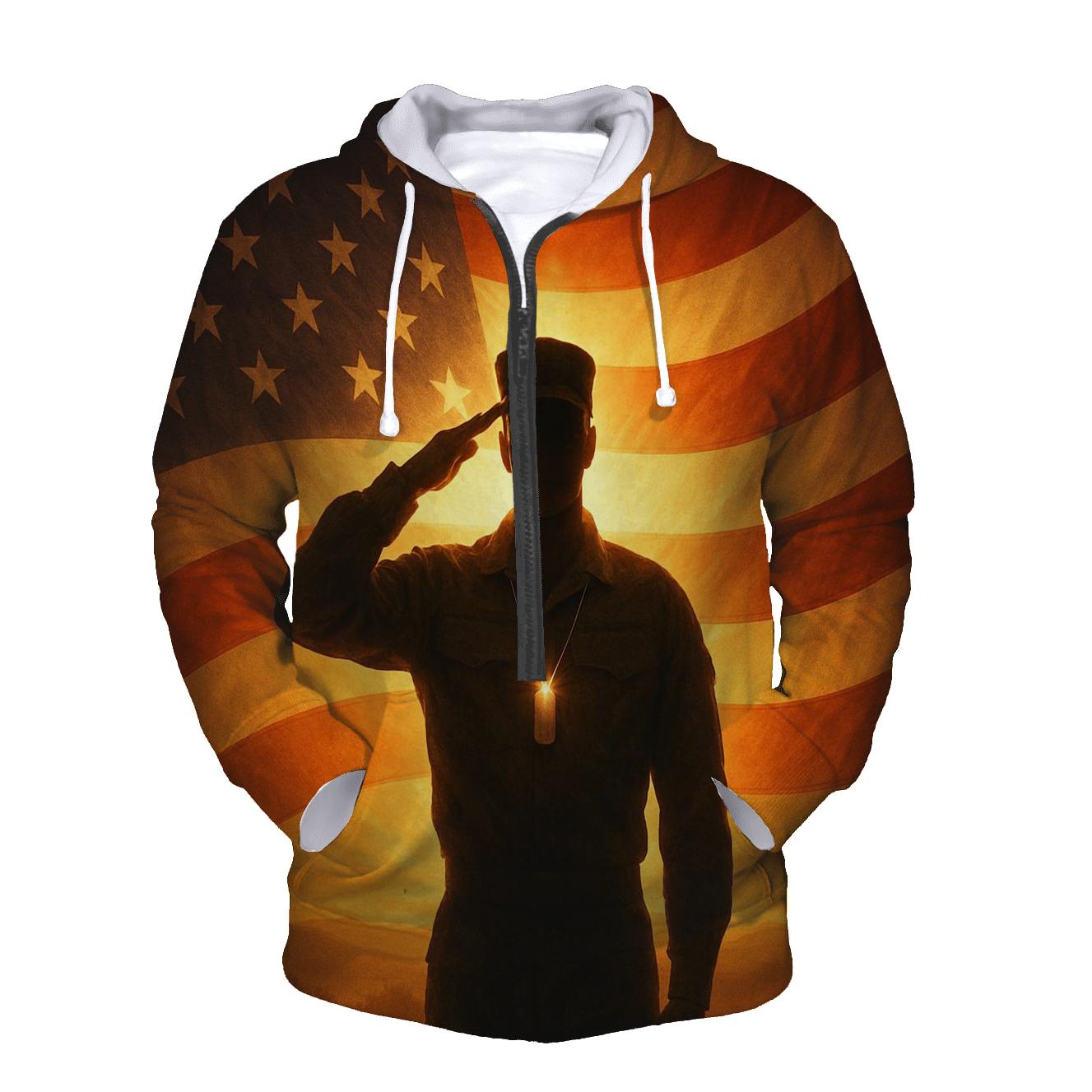 Sunrise Salute designer hoodies