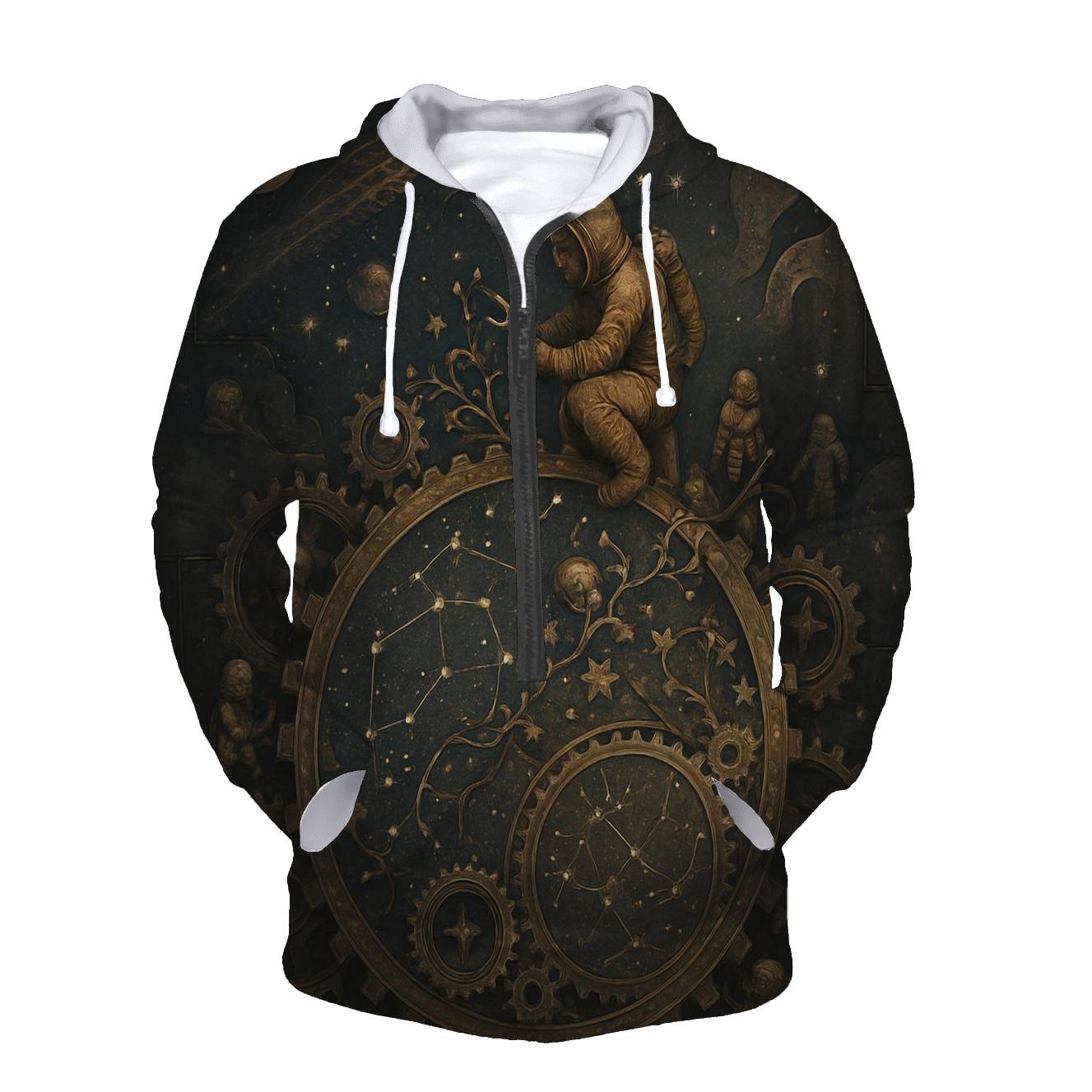 Clockwork Constellation Garden lightweight hoodies