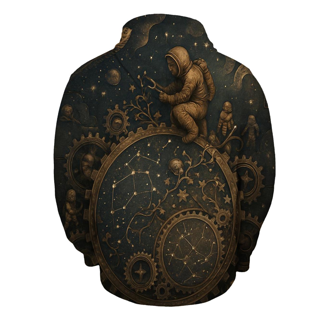 Clockwork Constellation Garden lightweight hoodies
