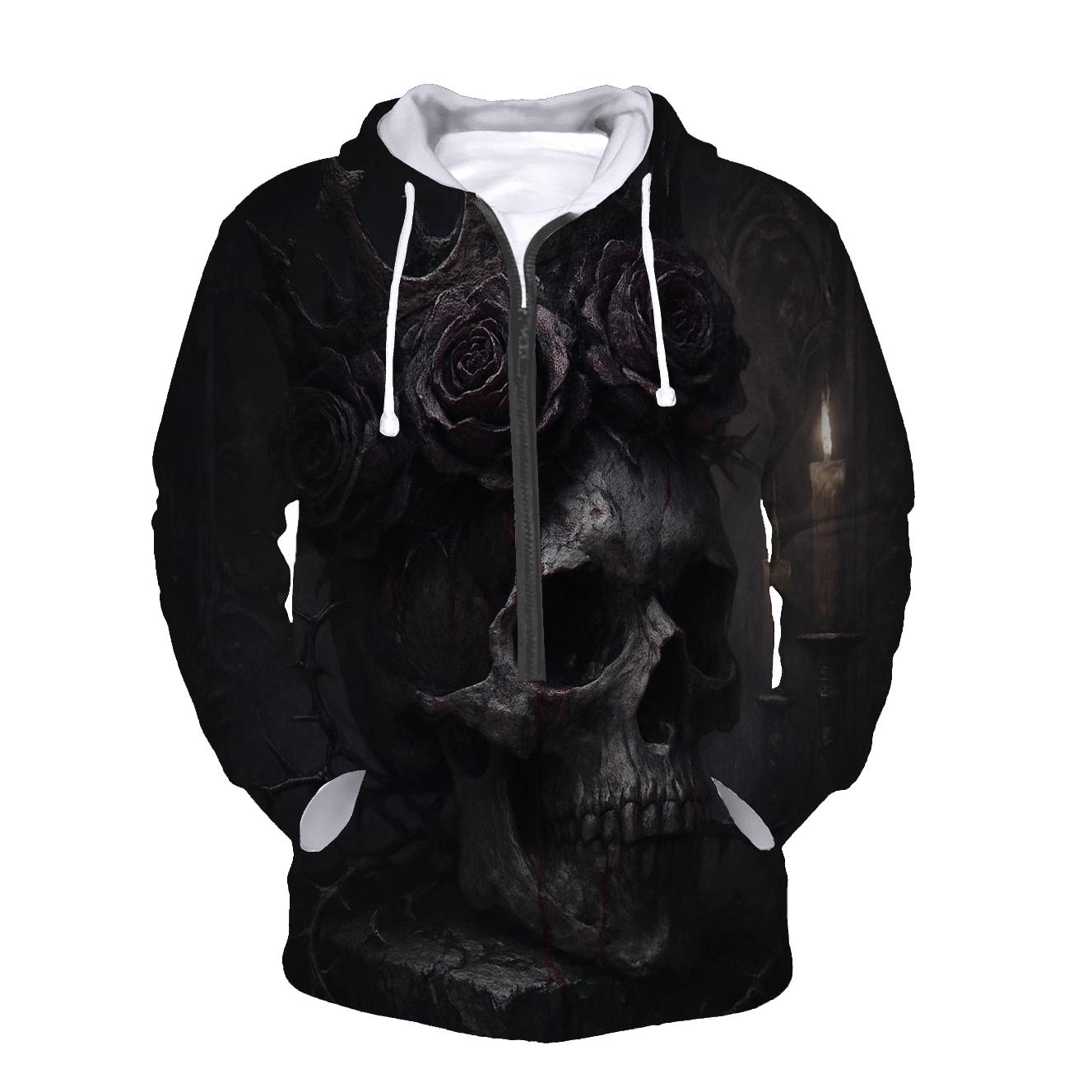 Decaying Crown Of Thorns custom hoodies