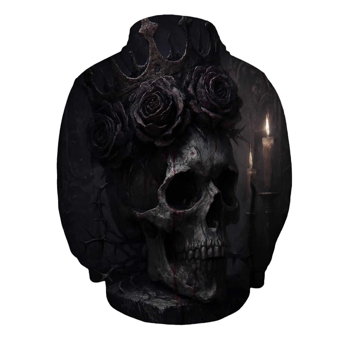 Decaying Crown Of Thorns custom hoodies