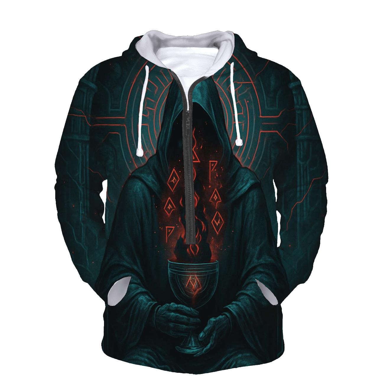 Eternal Black Flame Oracle heavyweight hoodies
