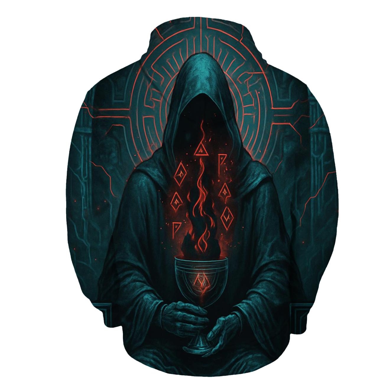 Eternal Black Flame Oracle heavyweight hoodies