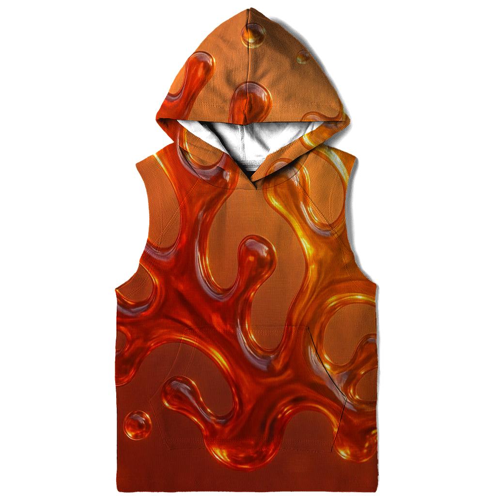 Glass Reef Sunset heavyweight hoodies