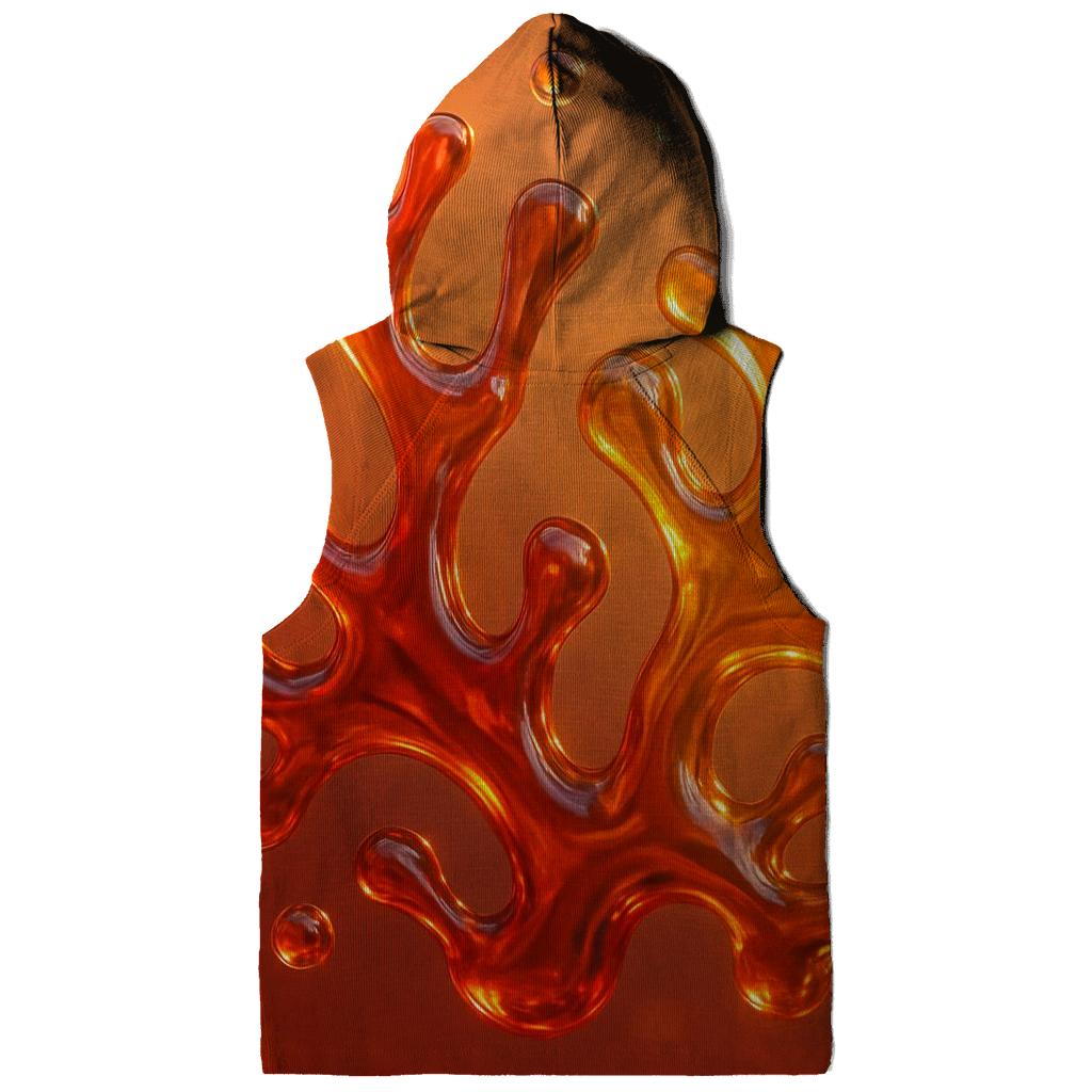 Glass Reef Sunset heavyweight hoodies