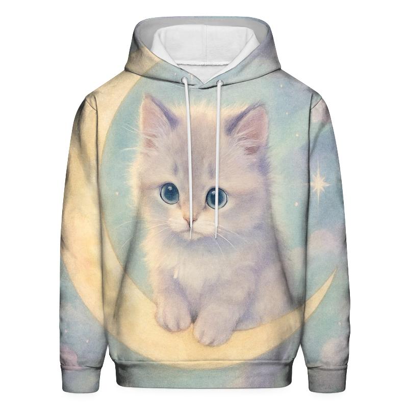 Moonlit Cloud Kitten hoodie designs