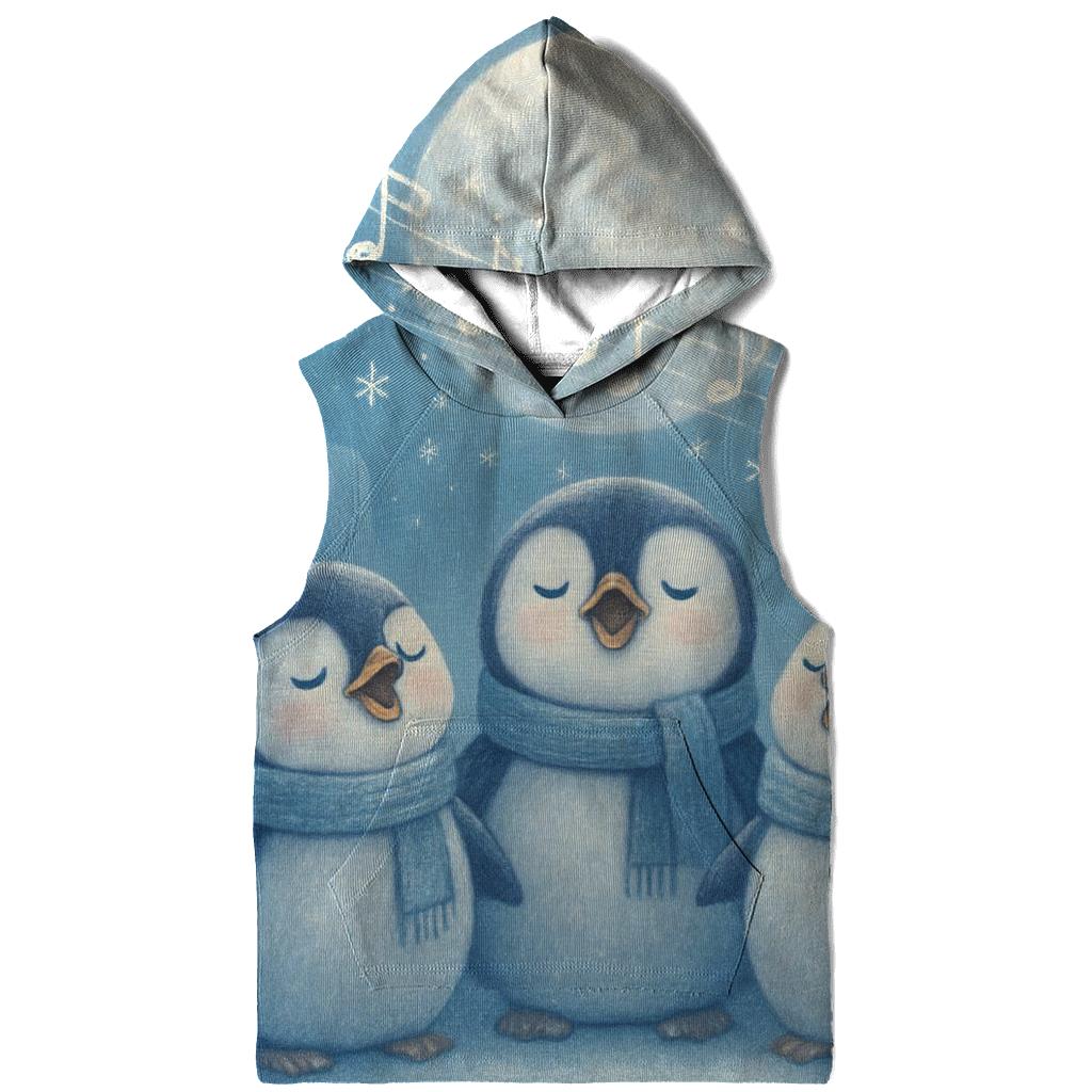 Penguin Carolers By Moonlight hoodie trends